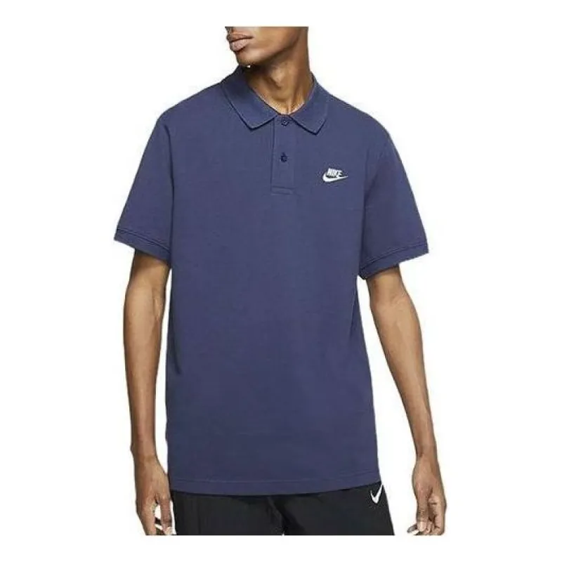 Nike Sportswear Polo Shirt 'Navy' CN8765-410 sold by KicksCrew