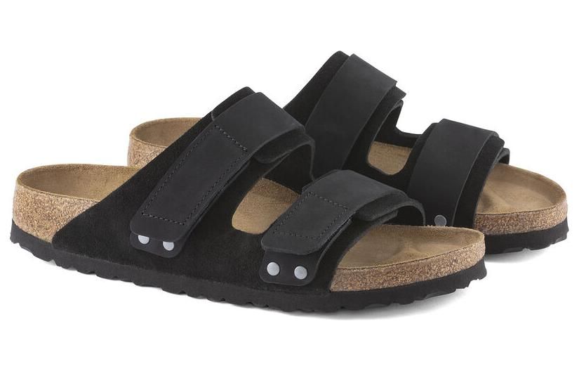Birkenstock Uji Nubuck/Suede Leather 'Black' 1024810 sold by KicksCrew product image thumbnail 3