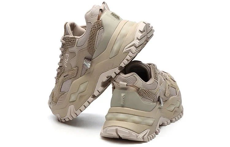 (WMNS) FILA FUSION Bianco Sneakers 'Brown' T12W145225FLT sold by KicksCrew product image thumbnail 4