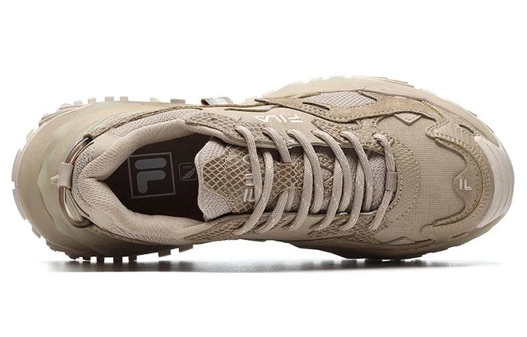 (WMNS) FILA FUSION Bianco Sneakers 'Brown' T12W145225FLT sold by KicksCrew product image thumbnail 3