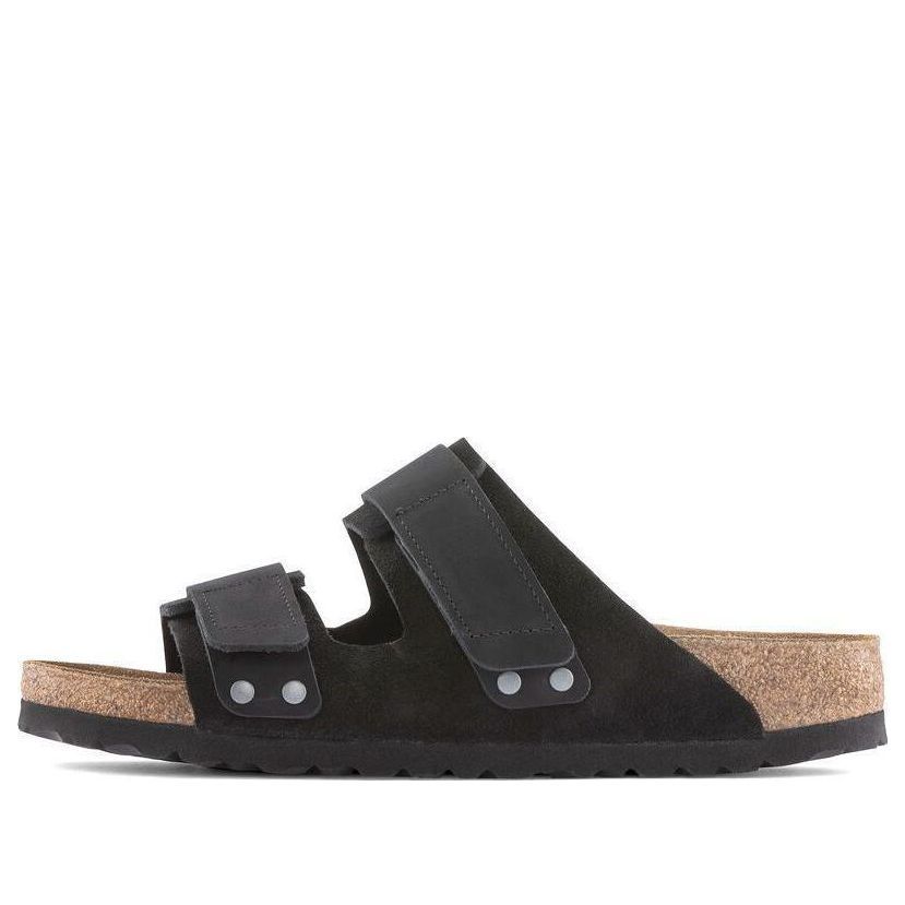 Birkenstock Uji Nubuck/Suede Leather 'Black' 1024810 sold by KicksCrew