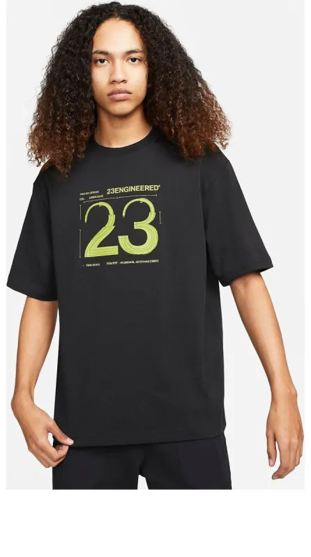 Air Jordan 23 Engineered 85 T-Shirt 'Black' DH8912-010 sold by KicksCrew