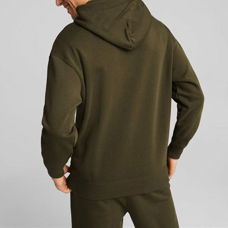 Puma Relaxed Hoodie 'Olivegreen' 537720-62 sold by KicksCrew product image thumbnail 4