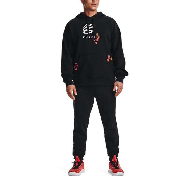 Under Armour Curry Elmo Got Game Hoodie 'Black' 1369619-001 sold by KicksCrew product image thumbnail 3