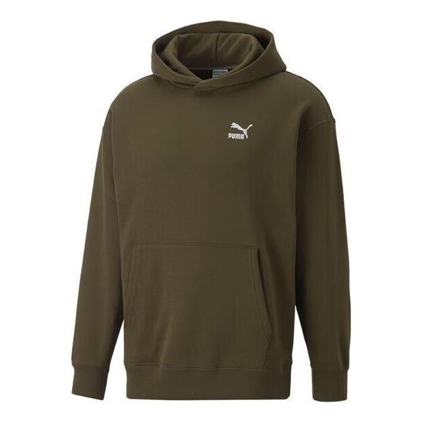 Puma Relaxed Hoodie 'Olivegreen' 537720-62 sold by KicksCrew