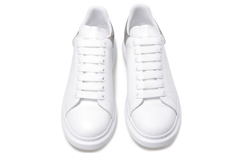 Alexander McQueen Oversized Sneaker 'White Metallic Platinum' 586204WIBNR9732 sold by KicksCrew product image thumbnail 4