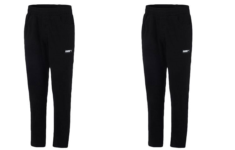 Puma Fusion Cotton Sweatpants 'Black' 582680-01 sold by KicksCrew product image thumbnail 3