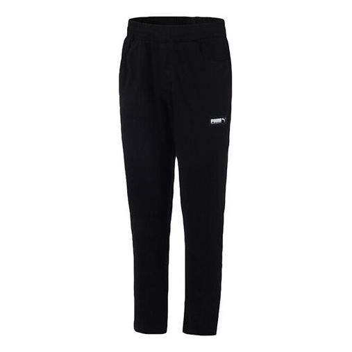 Puma Fusion Cotton Sweatpants 'Black' 582680-01 sold by KicksCrew