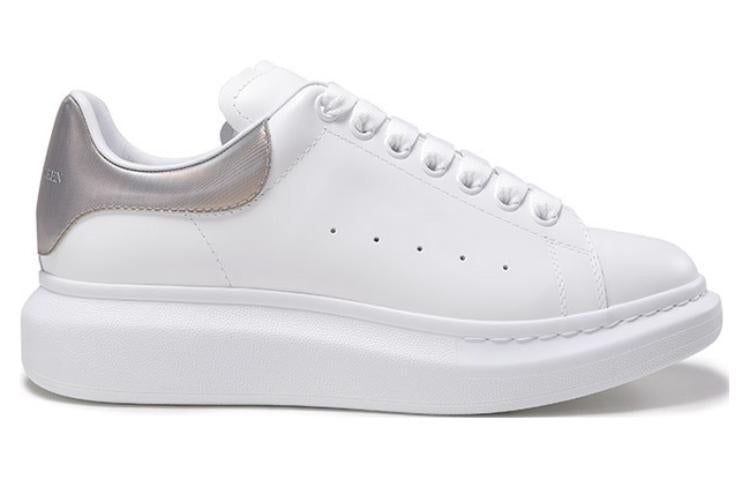 Alexander McQueen Oversized Sneaker 'White Metallic Platinum' 586204WIBNR9732 sold by KicksCrew product image thumbnail 2