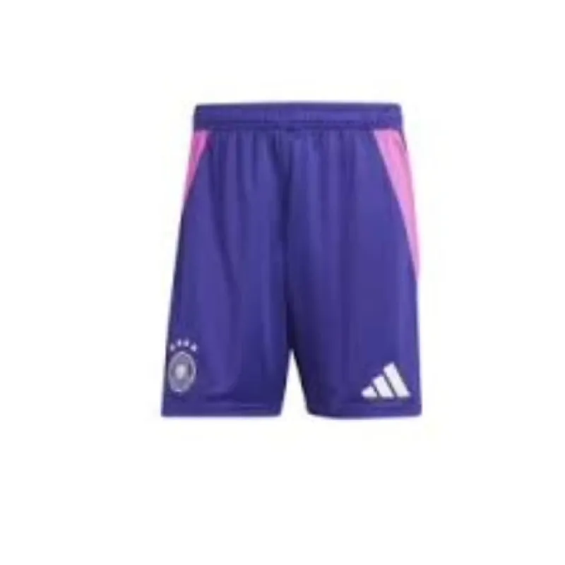 adidas Germany 24 Away Shorts Asia Sizing 'Purple' IP8167 sold by KicksCrew
