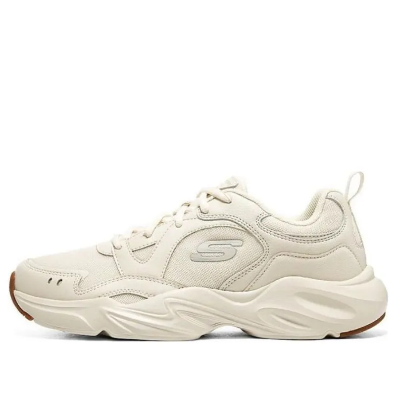 Skechers D'LITES 'Cream White' 237433-OFWT sold by KicksCrew