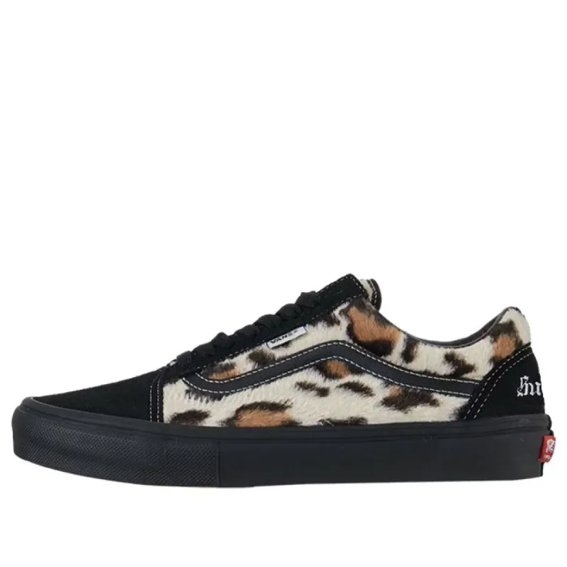 Vans Old Skool x Supreme Shoes 'Black White Brown' VN0A5FCBBM8 sold by KicksCrew