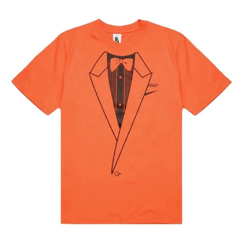 Nike x OFF-WHITE NRG A6 Tee 'Orange Black' BQ0827-891 sold by KicksCrew