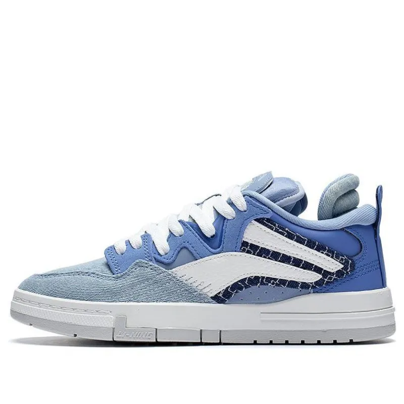 (WMNS) Li-Ning Wave Pro 'Blue Snow White' AECS052-5 sold by KicksCrew