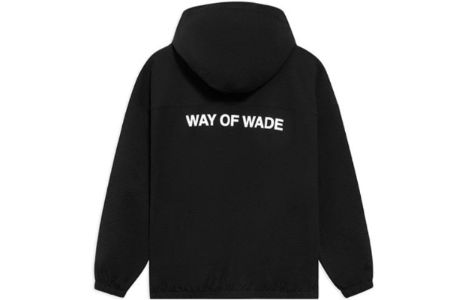 Li-Ning Way Of Wade Logo Full Zip Hooded Jacket 'Black' AFDS427-1 sold by KicksCrew