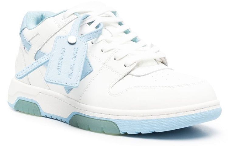 Off-White Out Of Office Leather Sneakers 'White Blue' OMIA189C99LEA0040140 sold by KicksCrew product image thumbnail 2