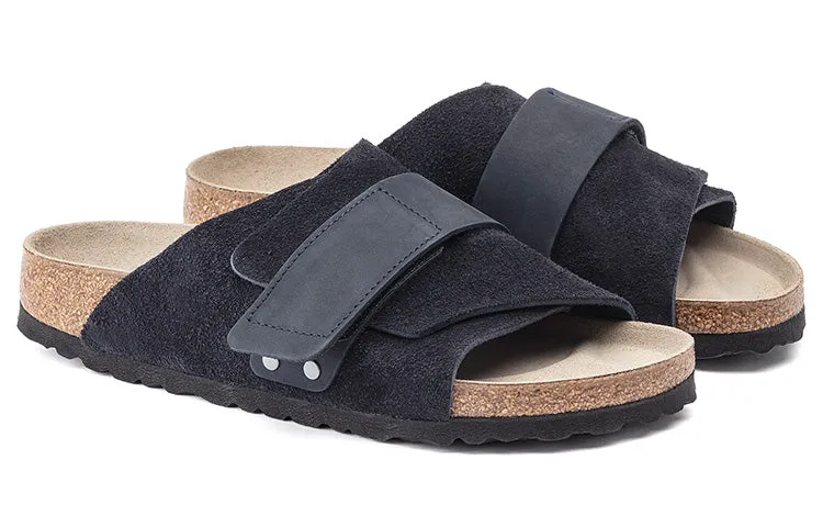 Birkenstock Kyoto Nubuck-Suede Leather Narrow Fit Sandals 'Midnight Blue' 1020689 sold by KicksCrew product image thumbnail 4