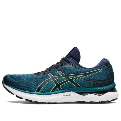 Asics Gel-Nimbus 24 2E 'Blue Green' 1011B361-301 sold by KicksCrew