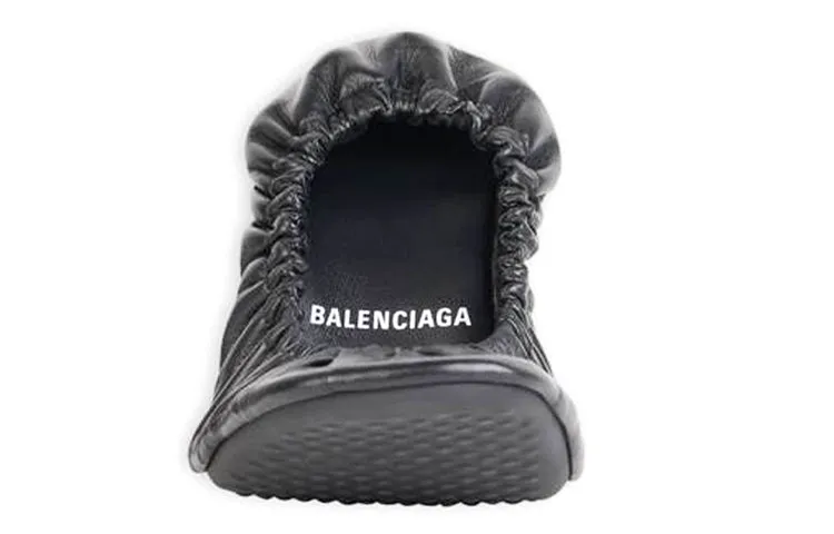 (WMNS) Balenciaga 80mm Tug Pump Heels 'Black' 656601WA2M01000 sold by KicksCrew product image thumbnail 4