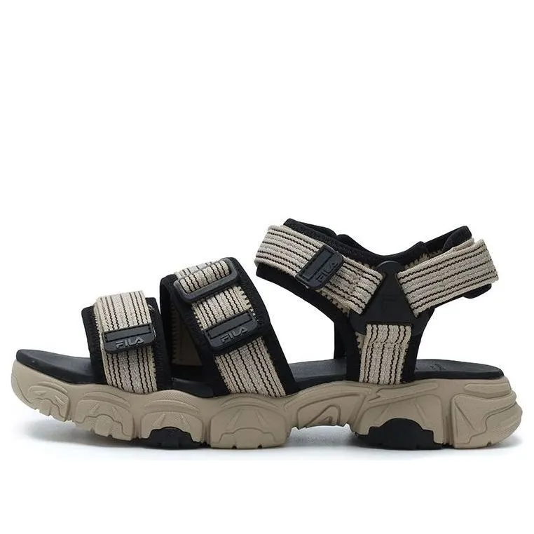 FILA Fluid Sandal 'Black Brown' F12M322401FSF sold by KicksCrew