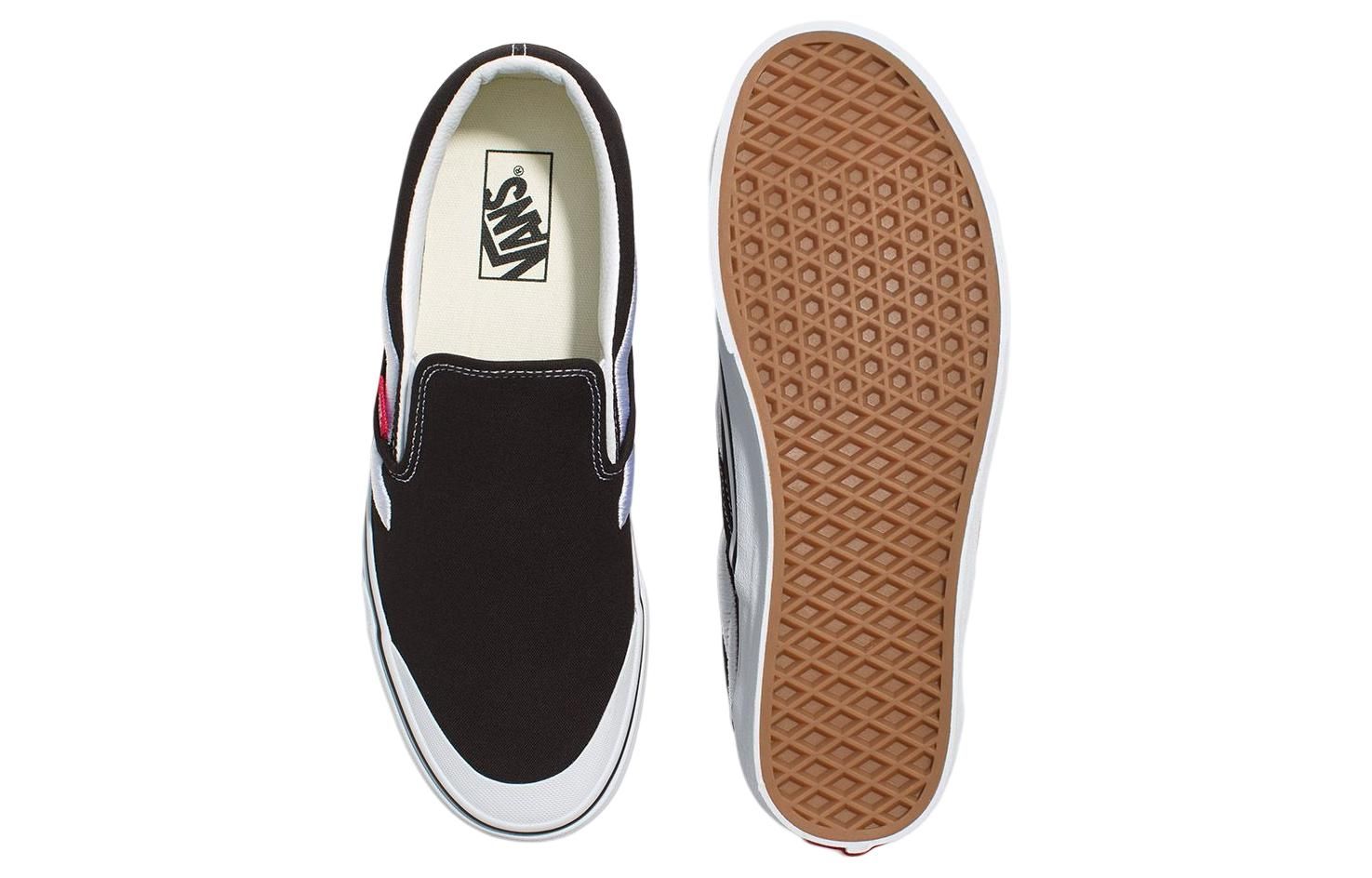 Vans Classic Slip-On 138 'Sidestripe Black' VN000BW36BT sold by KicksCrew product image thumbnail 4