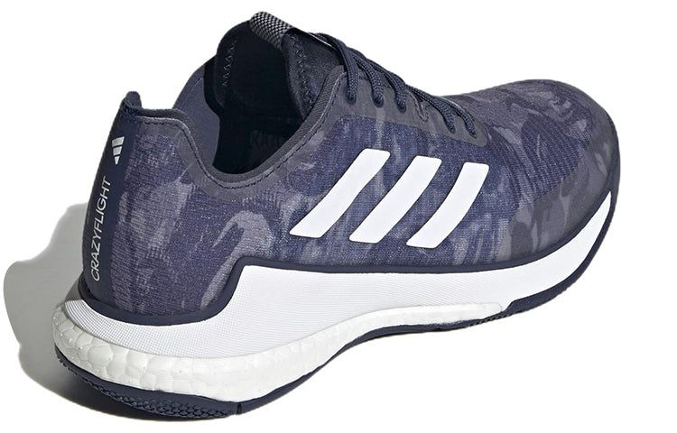 (WMNS) Adidas Crazyflight Shoes 'Team Navy Camo' HR0632 sold by KicksCrew product image thumbnail 4