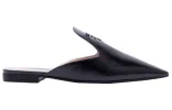 (WMNS) PRADA Pointed Patent Leather Mules 'Black' 1S538L_3A9S_F0002_F_B012 sold by KicksCrew