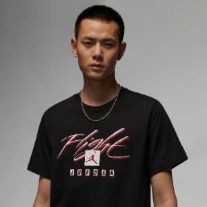 Air Jordan Flight Essentials T-Shirt 'Black' FB7400-010 sold by KicksCrew
