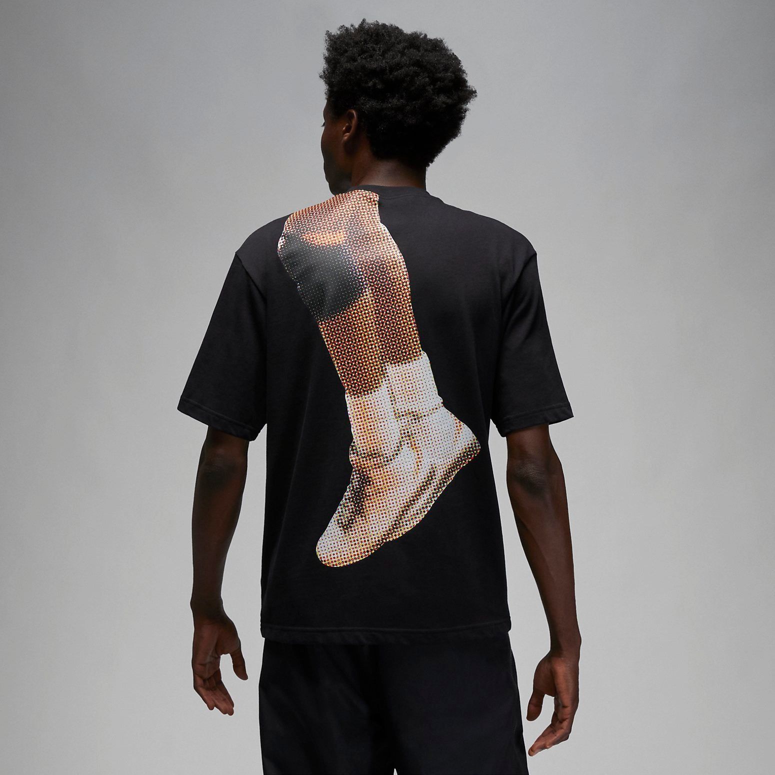 Air Jordan Logo T-Shirt 'Black' FB7384-010 sold by KicksCrew product image thumbnail 3