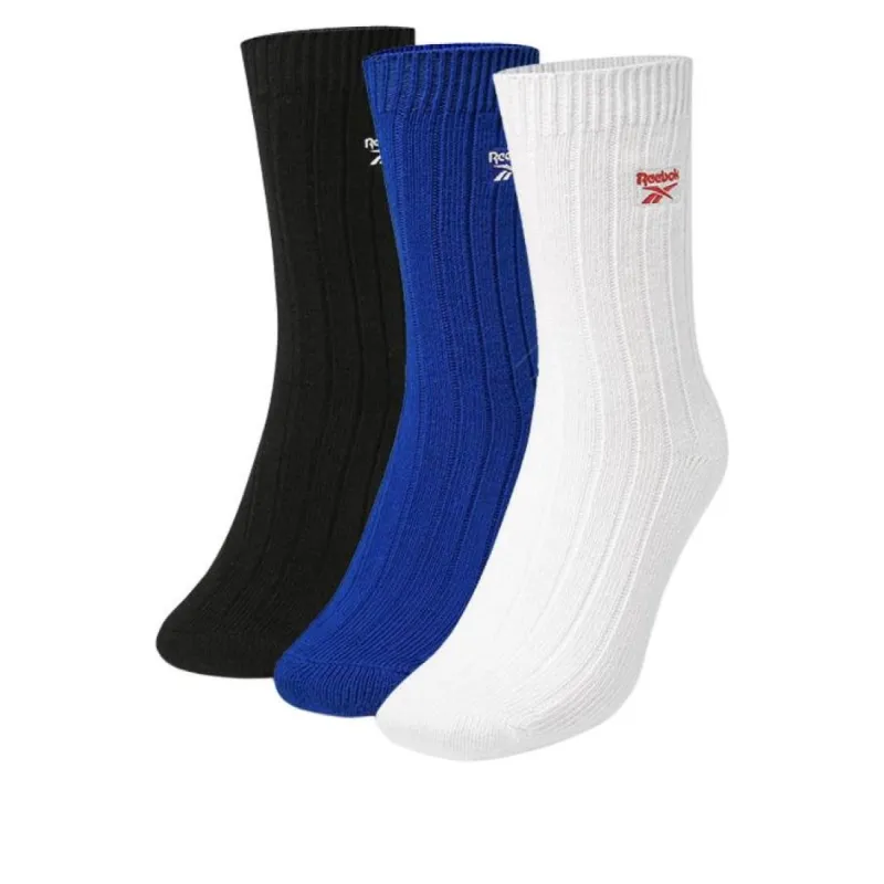Reebok Mid Crew Sock 3P 'Blue' R233UH003 sold by KicksCrew