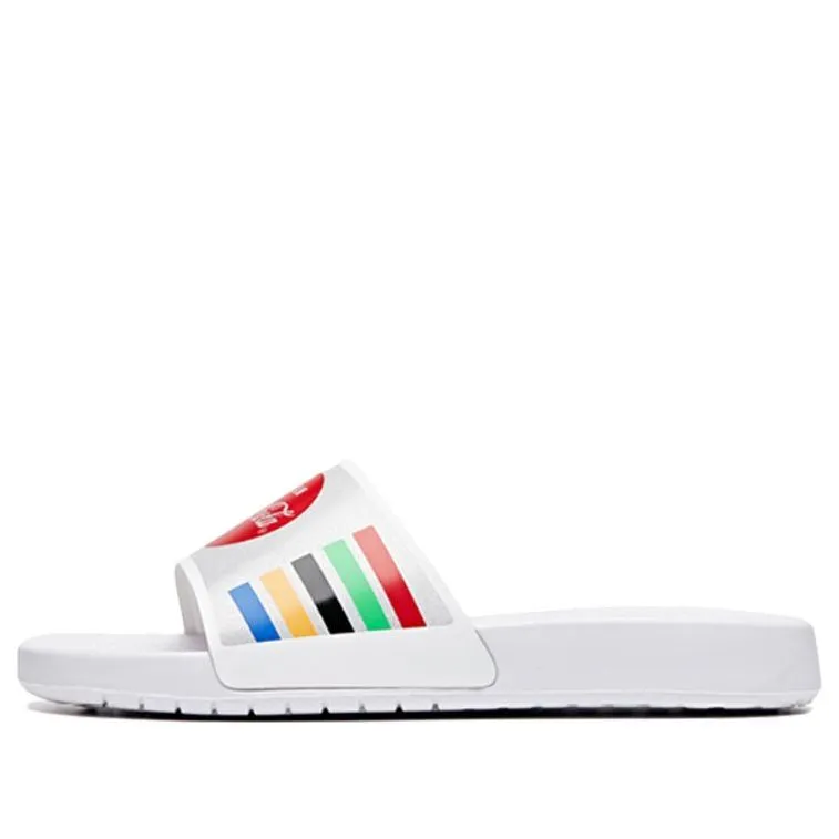 (WMNS) ANTA x Coca Cola Outdoors Slides 'White' 922036963-7 sold by KicksCrew