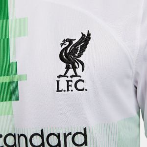 Nike Liverpool FC 23-24 Stadium Away Jersey 'White Green' DX2690-101 sold by KicksCrew