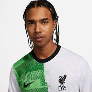 Nike Liverpool FC 23-24 Stadium Away Jersey 'White Green' DX2690-101 sold by KicksCrew