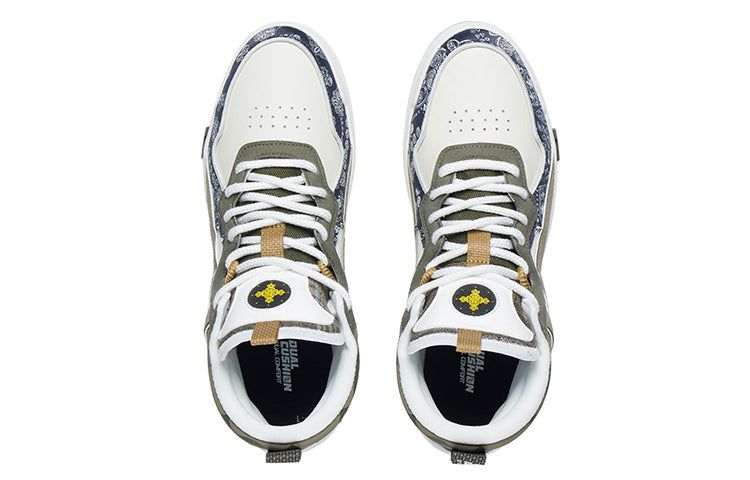 Li-Ning Superwave Mid 'White Olive Green' AGCS105-3 sold by KicksCrew product image thumbnail 3