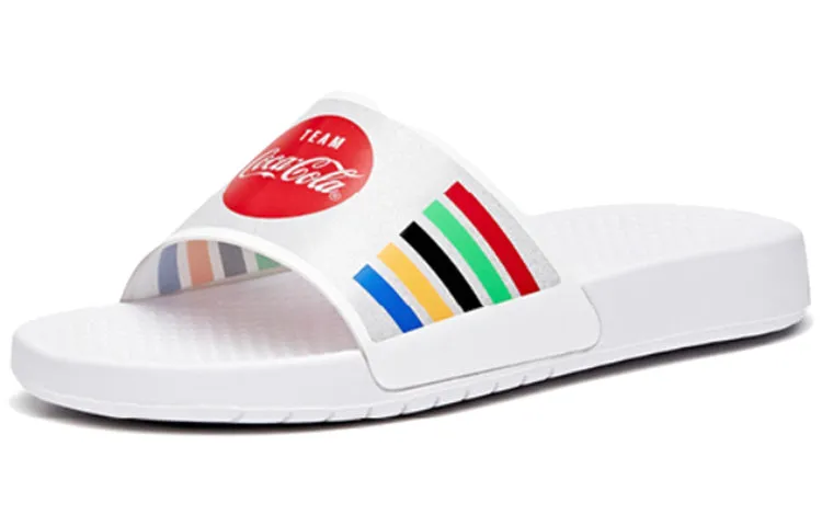 (WMNS) ANTA x Coca Cola Outdoors Slides 'White' 922036963-7 sold by KicksCrew product image thumbnail 3