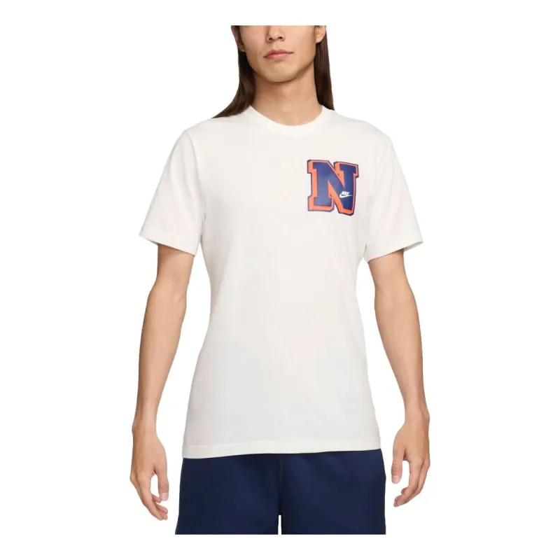 Nike Sportswear Graphic T-shirt Asia Sizing 'Sail' FV3773-133 sold by KicksCrew