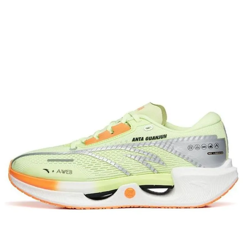 ANTA Shock The Waves 'Neon Green Orange' 112255599A-1 sold by KicksCrew