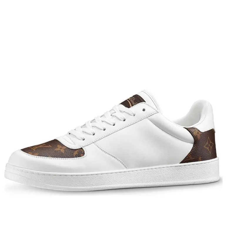 LOUIS VUITTON Rivoli Sneakers 'White with Logo Monogram' 1A3MI2 sold by KicksCrew