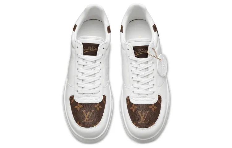 LOUIS VUITTON Rivoli Sneakers 'White with Logo Monogram' 1A3MI2 sold by KicksCrew product image thumbnail 3