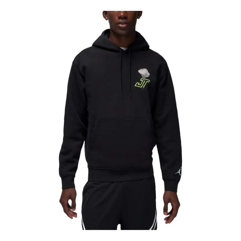 Air Jordan Tatum Fleece Graphic Hoodie Asia Sizing 'Black' HF1175-010 sold by KicksCrew