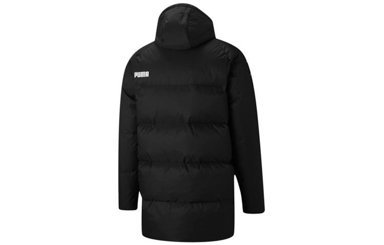 Puma Solid Down Jacket 'Black White' 585513-01 sold by KicksCrew product image thumbnail 2