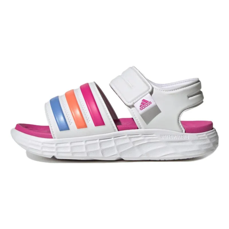 (PS) adidas Duramo Sandals 'White Pink' HP5835 sold by KicksCrew