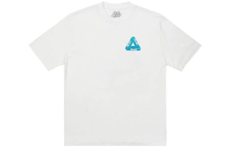 Palace SS23 Reacto Tri-ferg T-Shirt 'White' P24ES029 sold by KicksCrew