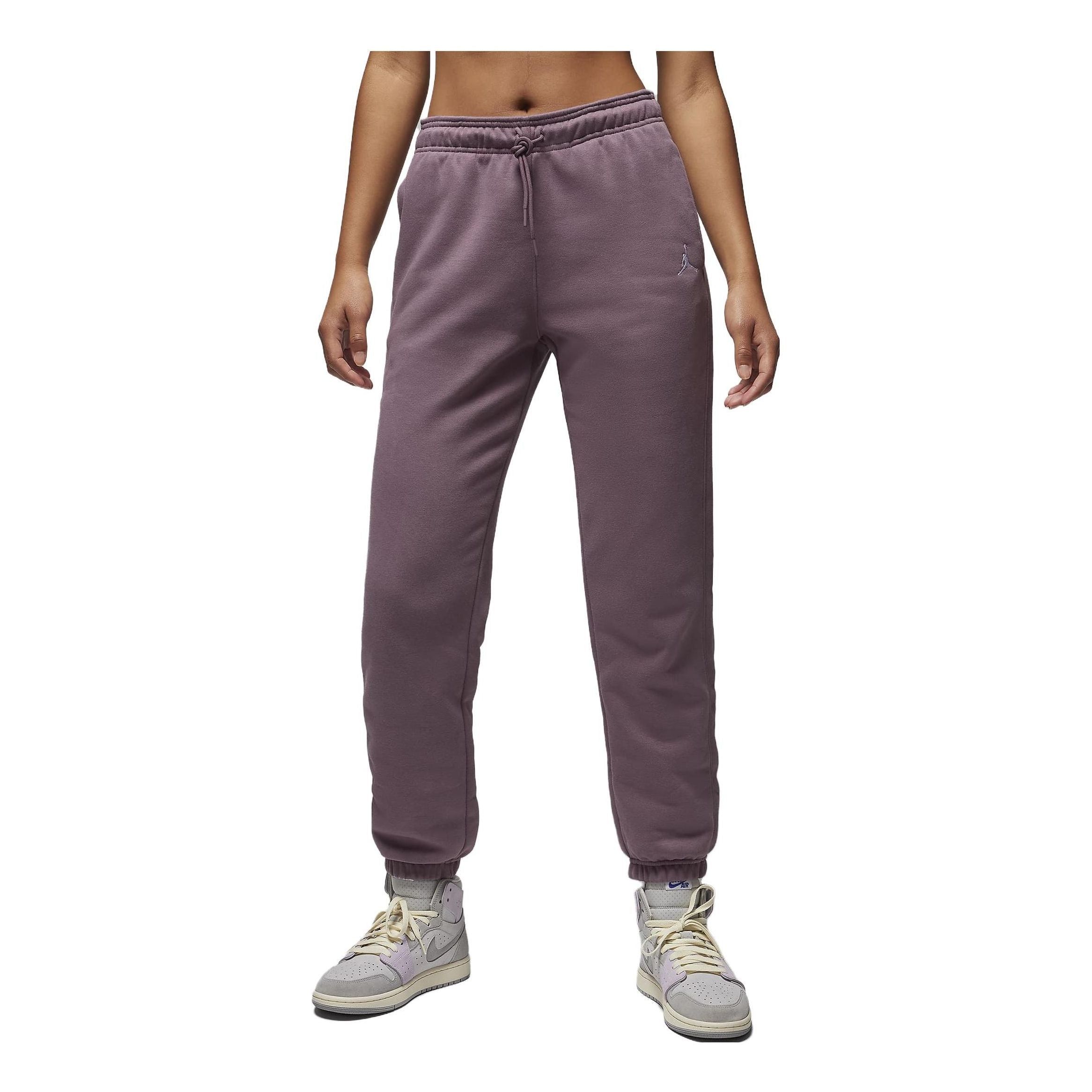 (WMNS) Air Jordan Brooklyn Fleece Pants 'Sky Purprle' FN4494-508 sold by KicksCrew