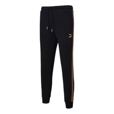 Puma Tailored For Sport Unity Track Pants 'Black Orange' 599290-01 sold by KicksCrew