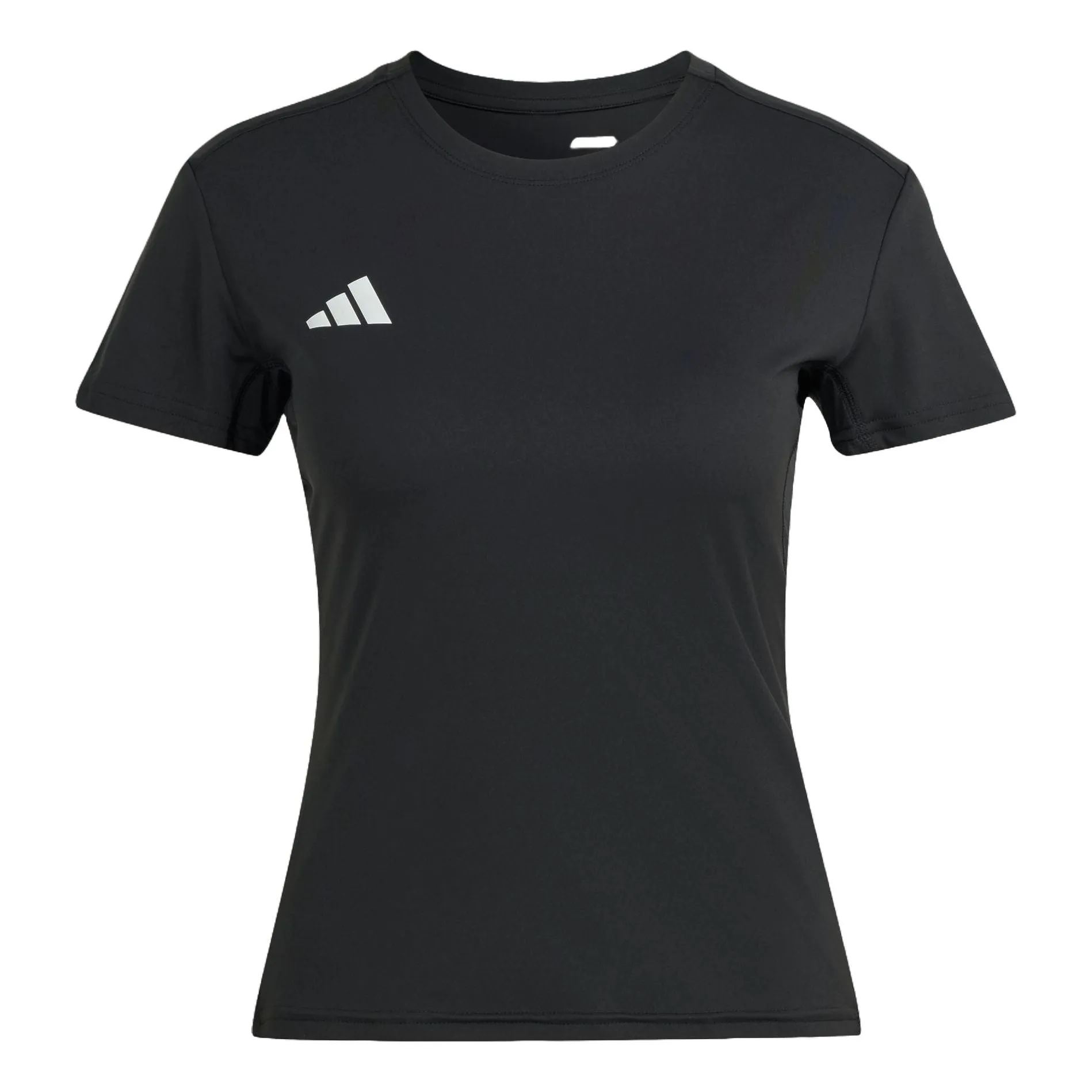 (WMNS) adidas Adizero Essentials Running T-shirt Asia Sizing 'Black' IN1172 sold by KicksCrew