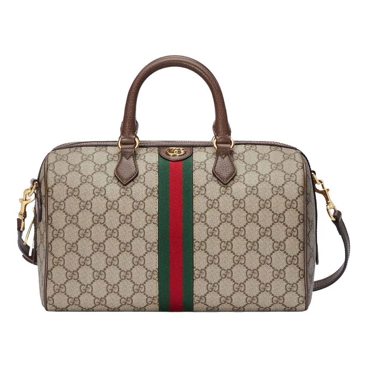 (WMNS) Gucci Ophidia GG Medium Top Handle Bag 'Beige Ebony' 772065-96IWG-8745 sold by KicksCrew