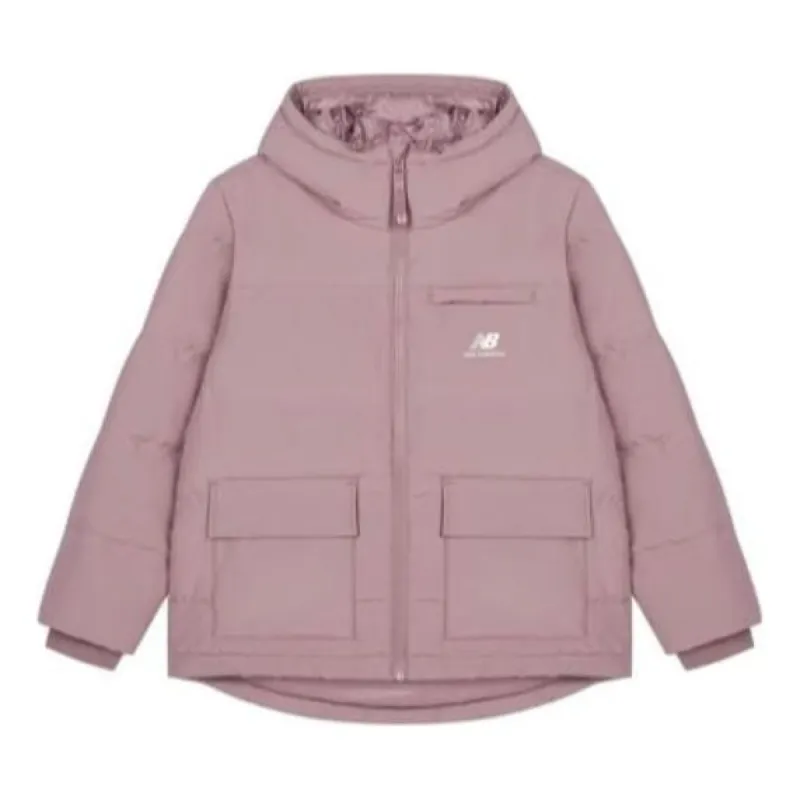 (WMNS) New Balance Classic Puffer Jacket 'Purple' AWJ23335-LCK sold by KicksCrew