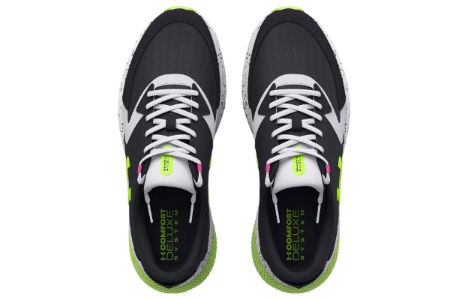Under Armour HOVR Turbulence 'Black Lime Surge' 3026137-003 sold by KicksCrew