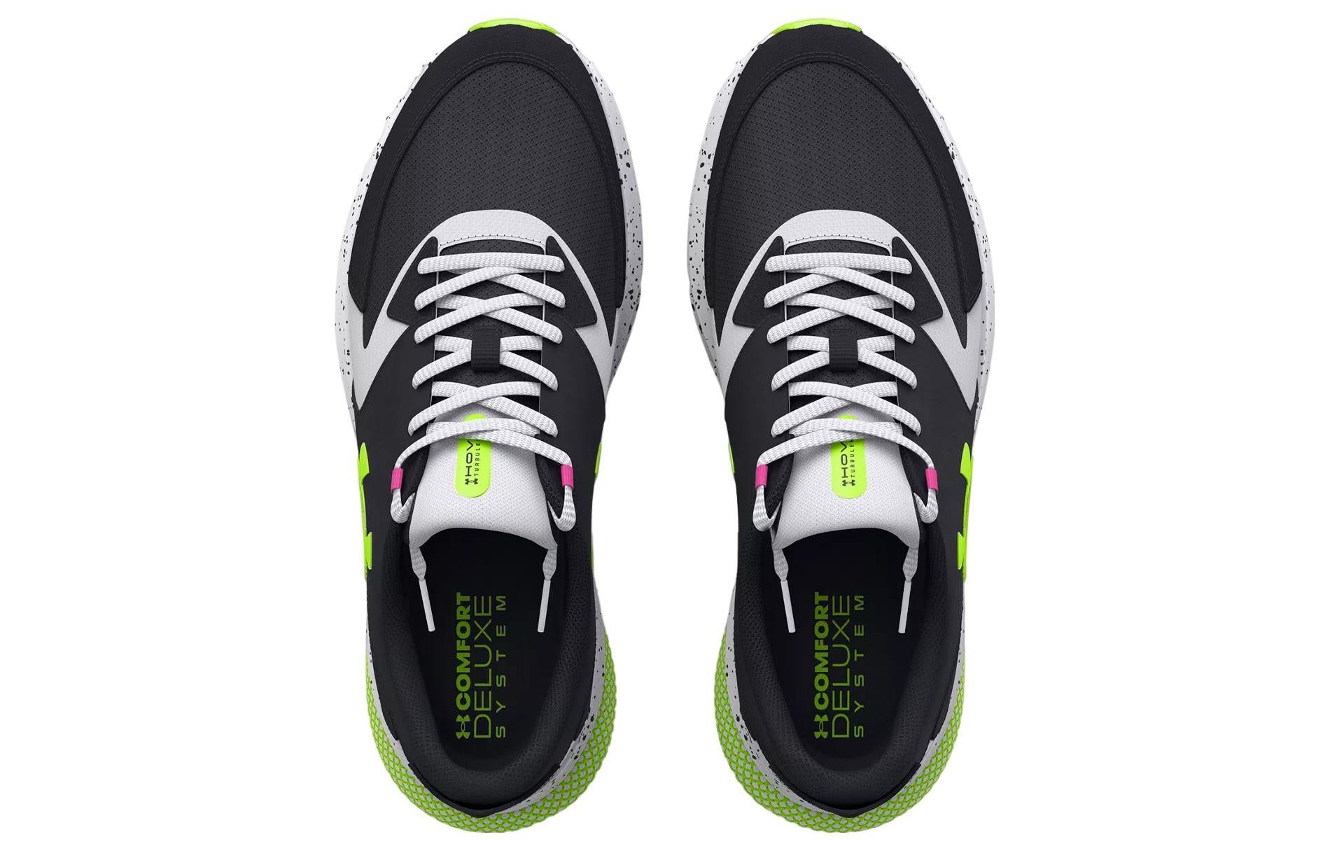 Under Armour HOVR Turbulence 'Black Lime Surge' 3026137-003 sold by KicksCrew product image thumbnail 4